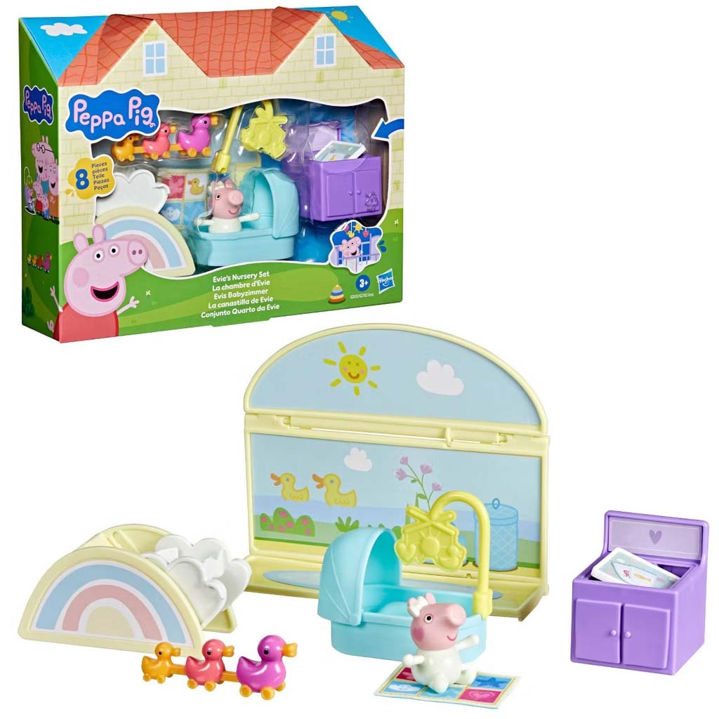 Peppa Wutz Evie Kinderzimmer-Spielset – Hasbro