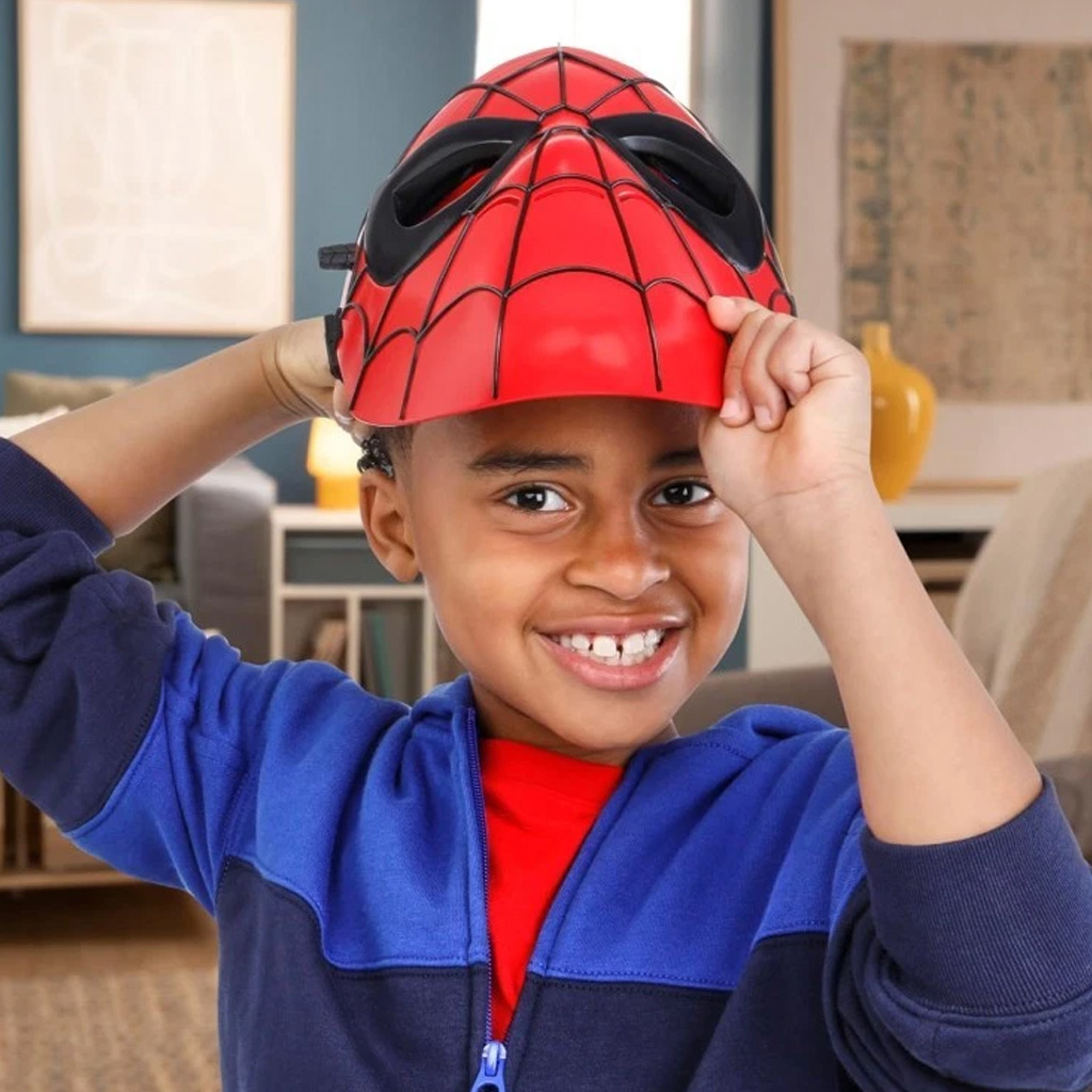 Marvel: Leuchtende Spider-Man Maske – Hasbro kép 3