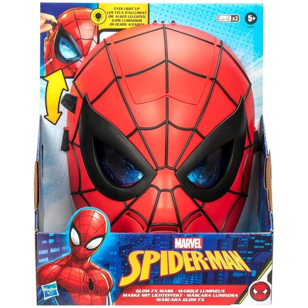 Marvel: Leuchtende Spider-Man Maske – Hasbro