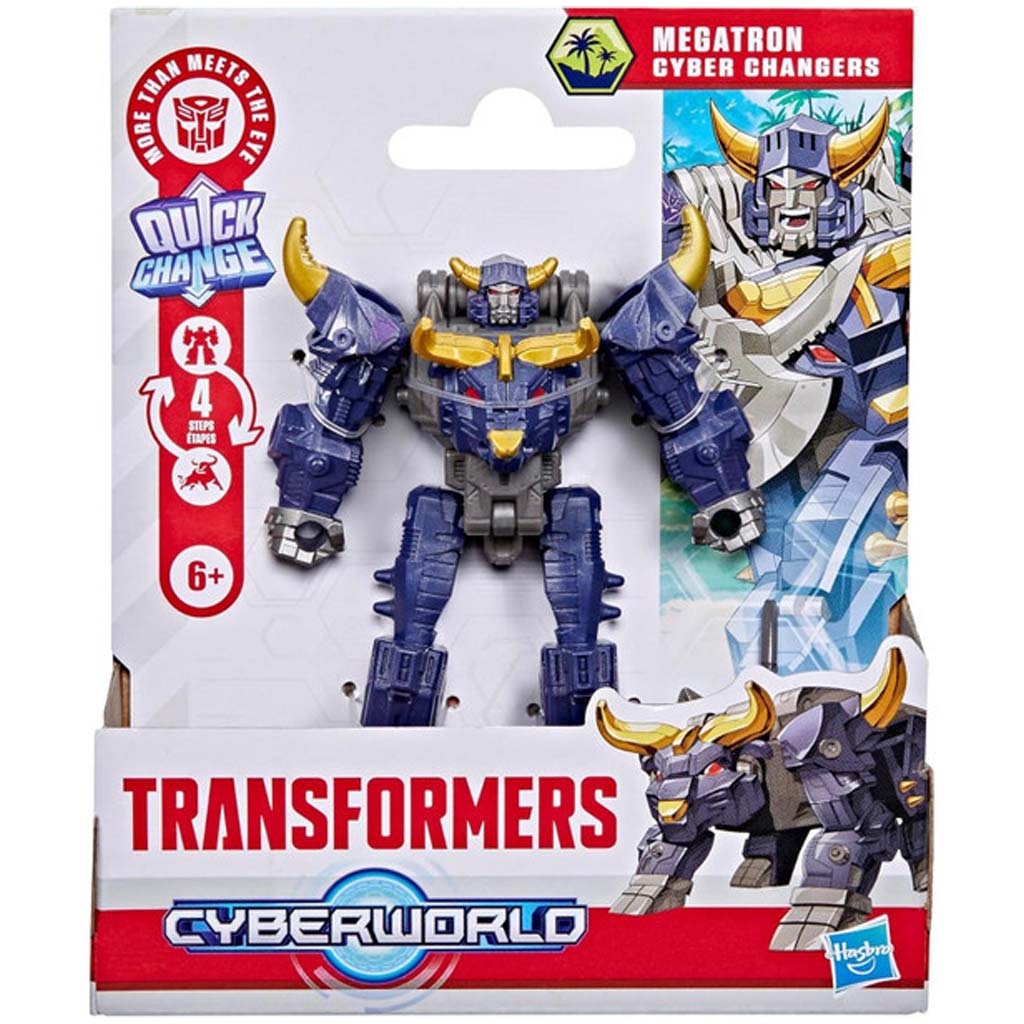 Transformers Cyberworld: Megatron – Cyber Changers Figur - Hasbro