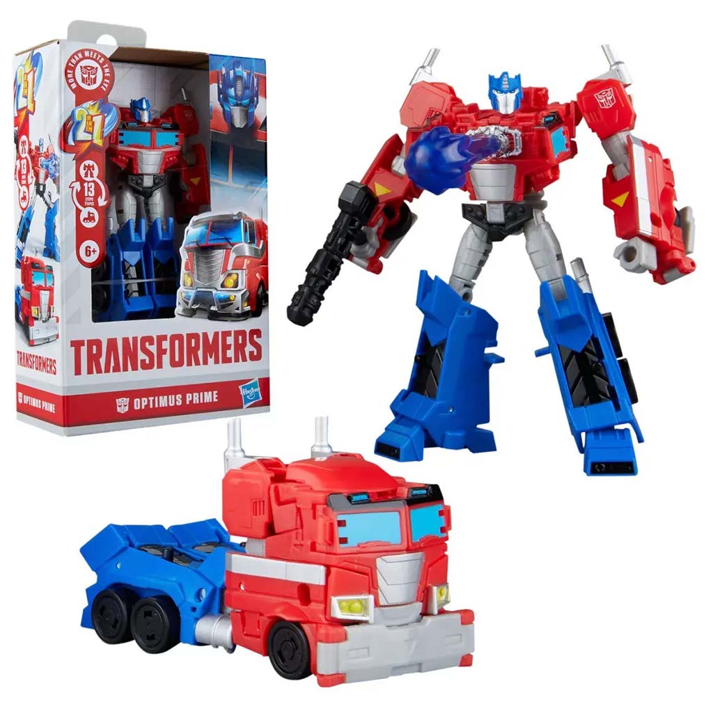 Transformers: Core Prime Changers Optimus Prime figura 12,5 cm – Hasbro kép 1