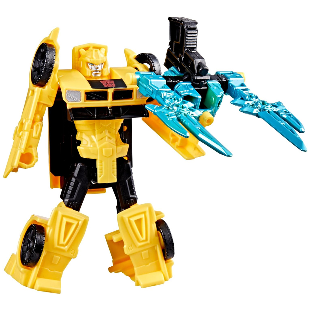 Transformers Cyberworld: Bumblebee umwandelbare Roboterfigur - Hasbro kép 2