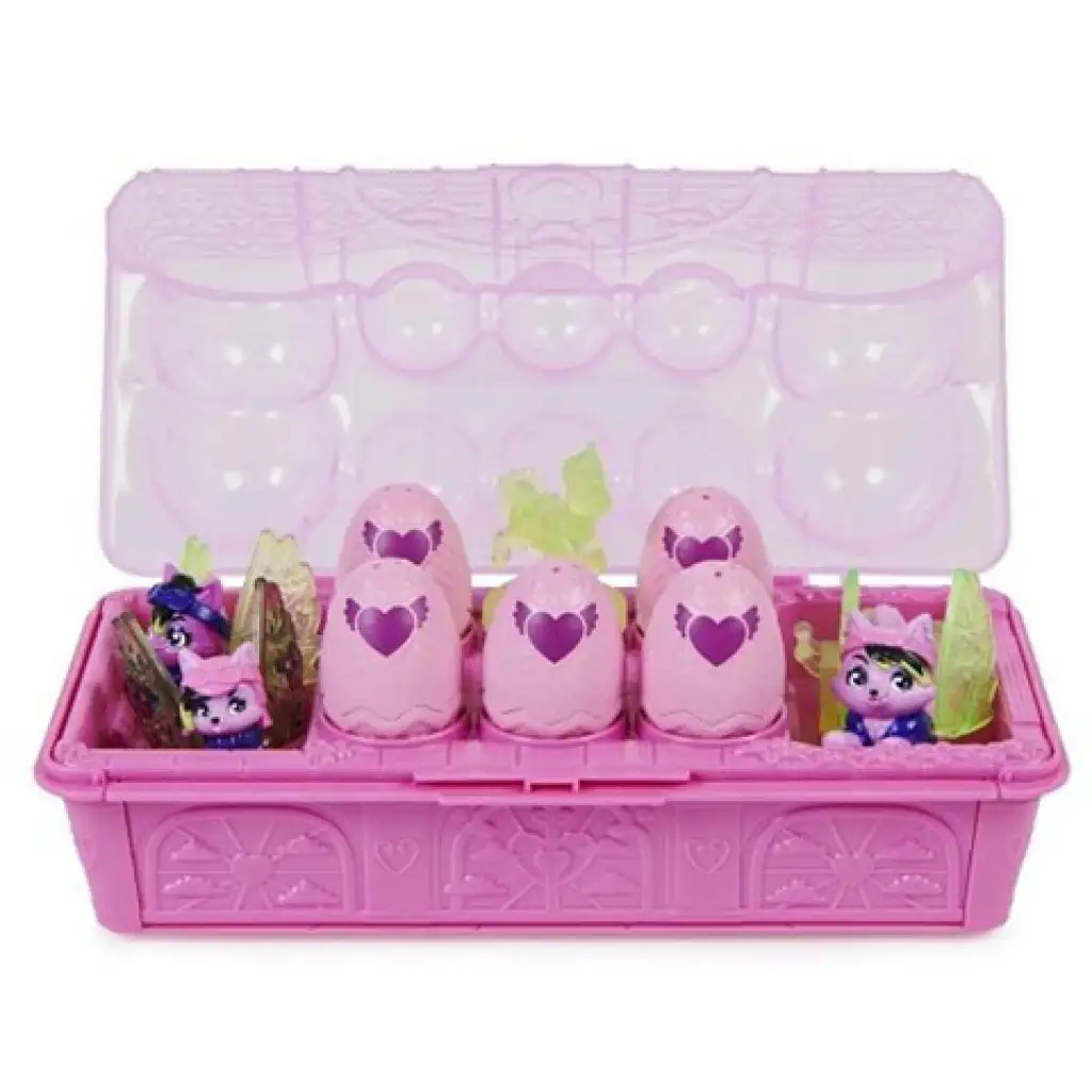 Hatchimals Rainbow Cation Family Carton Farkas család csomag - Spin Master kép 2