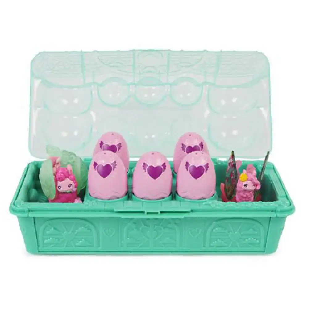 Hatchimals Rainbow Cation Family Carton Láma család 12db-os csomag - Spin Master kép 1