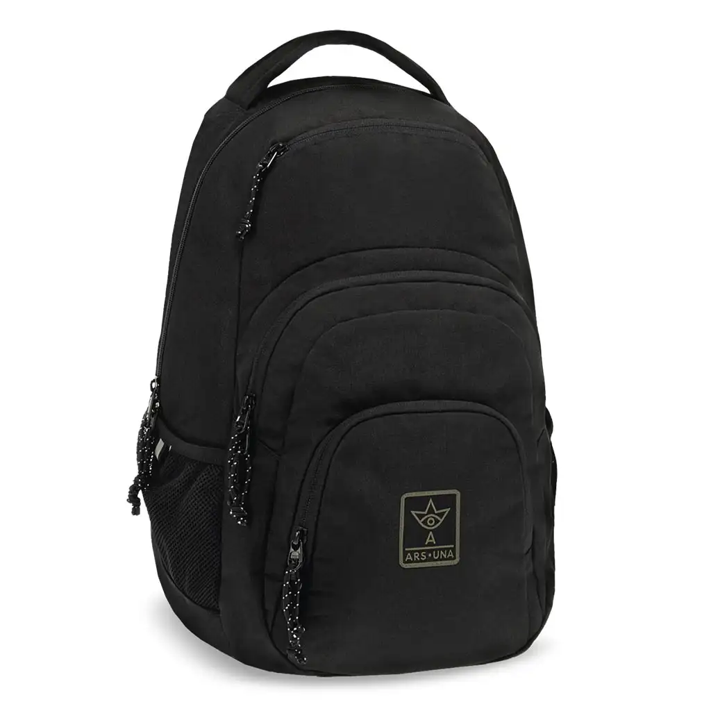 Ars Una: Cordura Black AU-2 iskolatáska, hátizsák 32x46x22cm kép 1