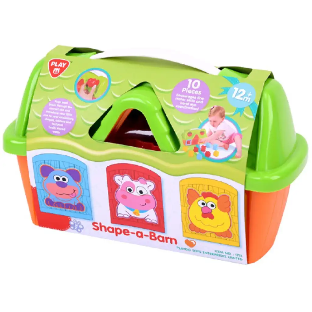 Playgo: Formsortierhaus zur Fähigkeitsentwicklung