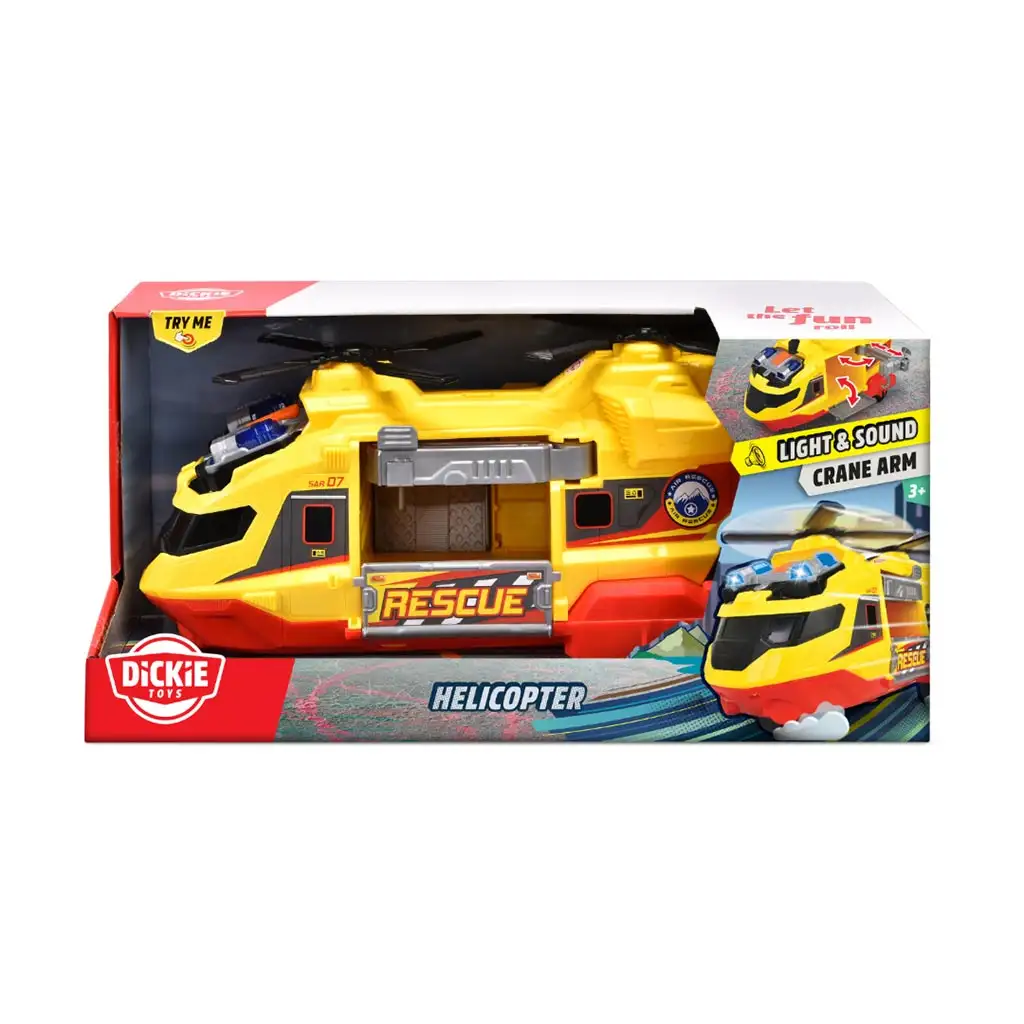 Hubschrauber mit Licht und Sound 30cm - Dickie Toys kép 3