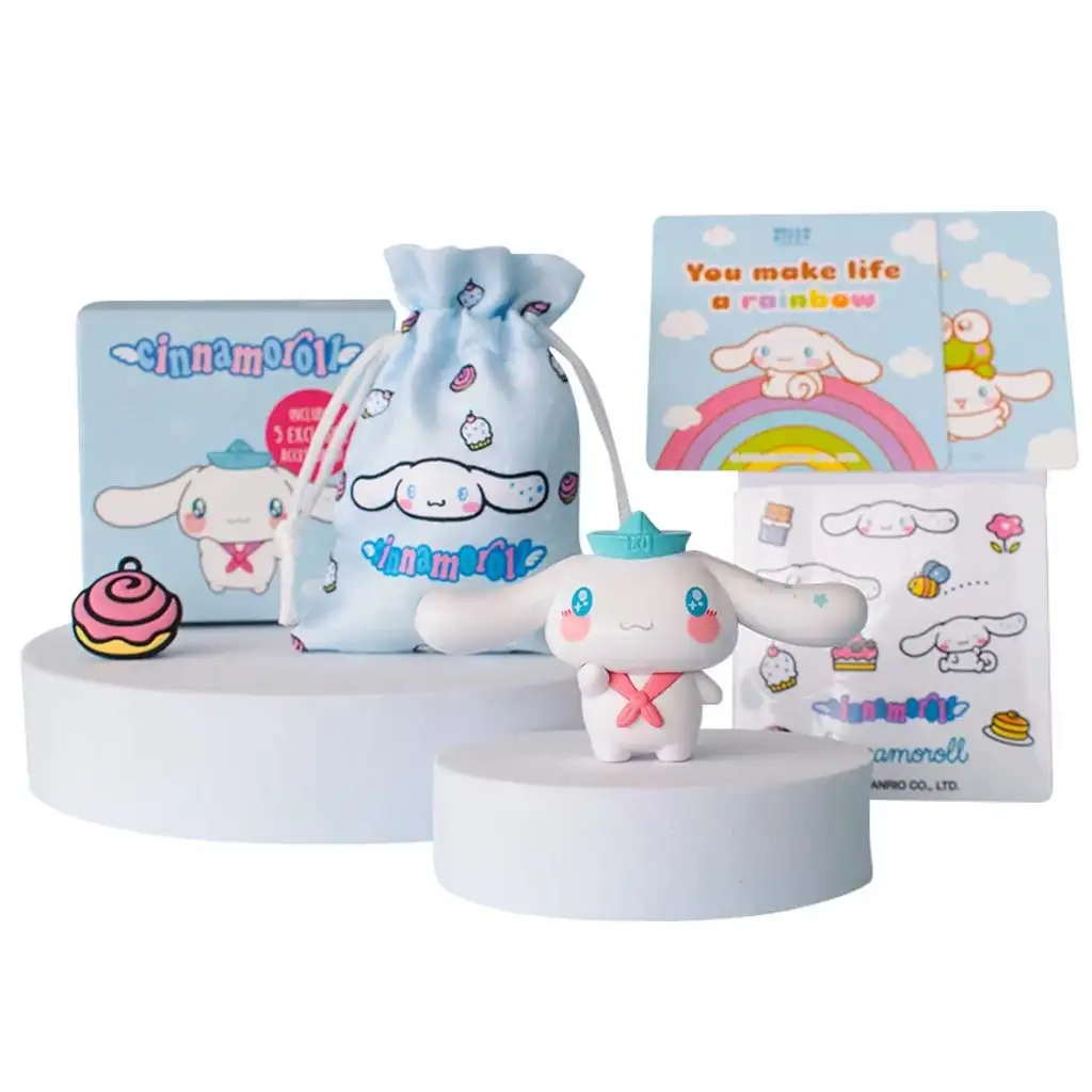 Hello Kitty: Cinnamoroll Figur im Karton mit Zubehör, 6 cm