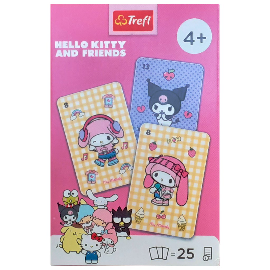 Hello Kitty und ihre Freunde Schwarzer Peter Kartenspiel - Trefl