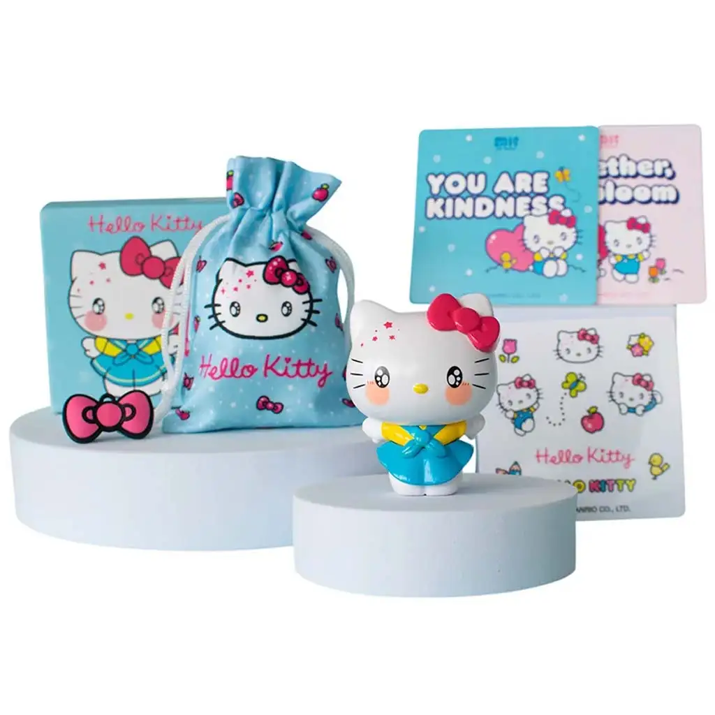 Hello Kitty: Hello Kitty Figur im Box mit Zubehör 6 cm