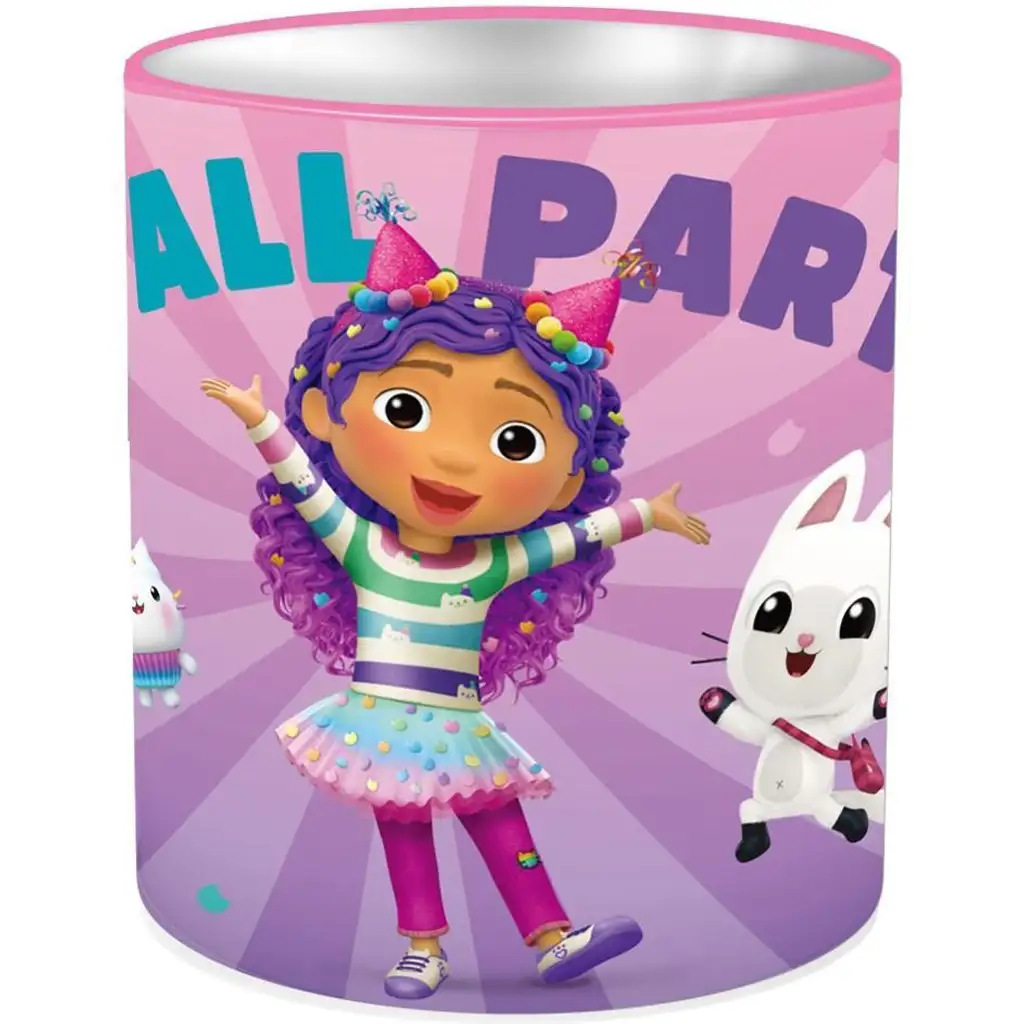 Luna: Gabis Puppenhaus Stiftehalter aus Metall, zylindrisch, 10x11 cm