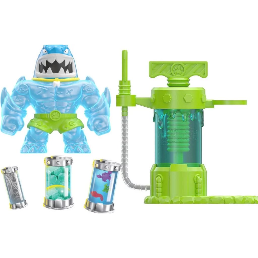 Heroes of Goo Jit Zu: Mach es selbst dehnbare Figur - Thrash kép 2