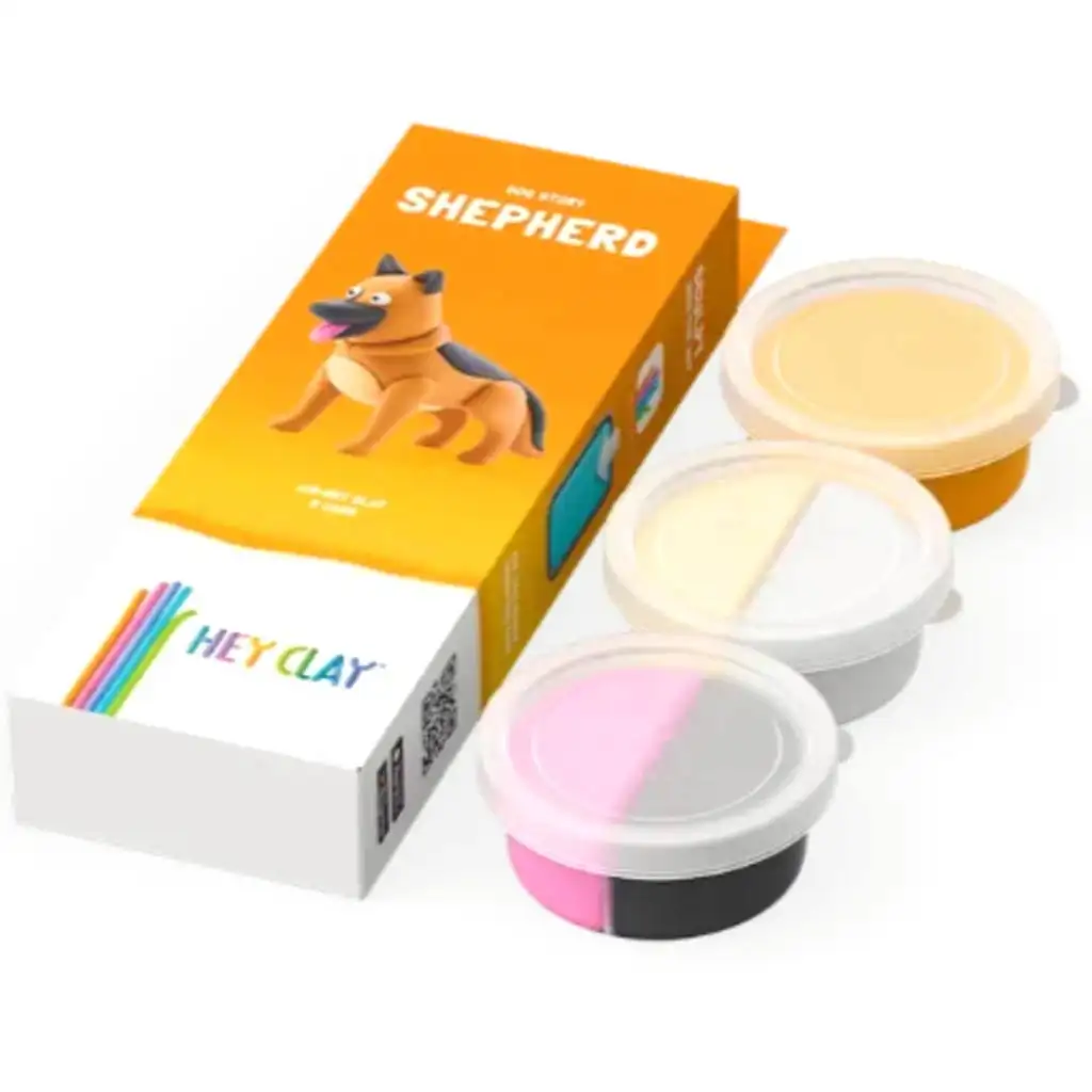 Hey Clay: Flauschiges Deutscher Schäferhund Welpenset kép 2