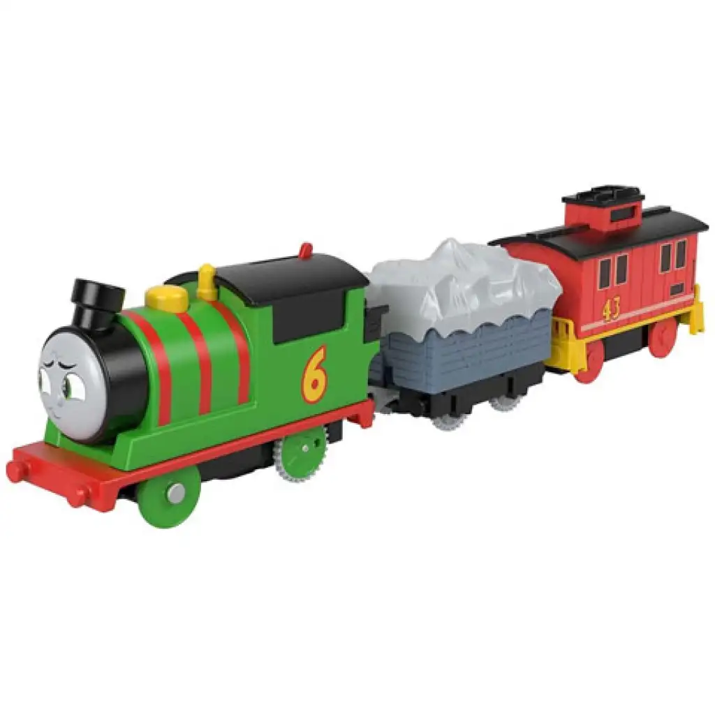 Thomas und seine Freunde: Motorisierter Percy Spielset - Mattel kép 2