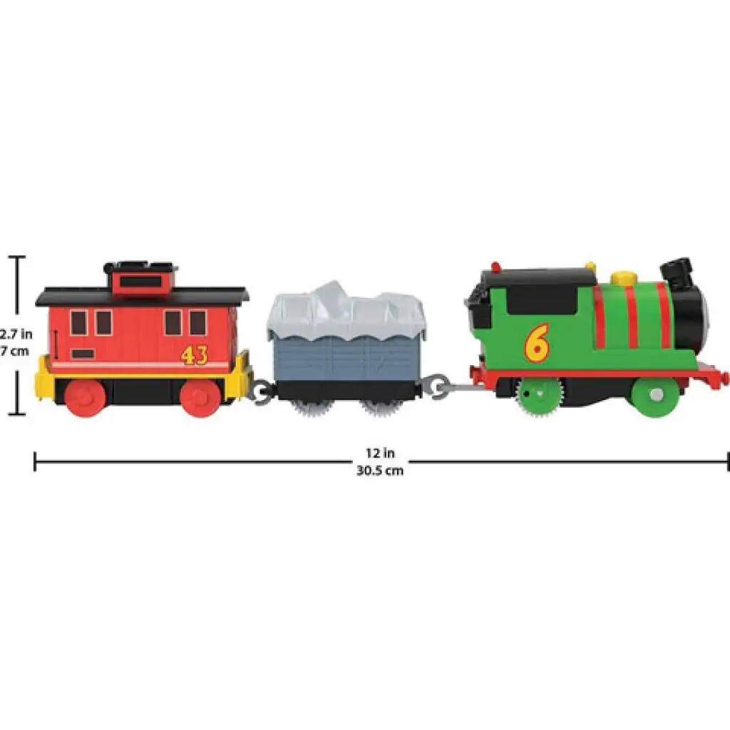 Thomas und seine Freunde: Motorisierter Percy Spielset - Mattel kép 3