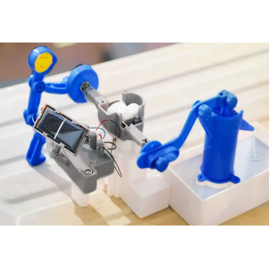 Hybrid-Solar-Wasserpumpe Bau- und Lernspiel kép 3