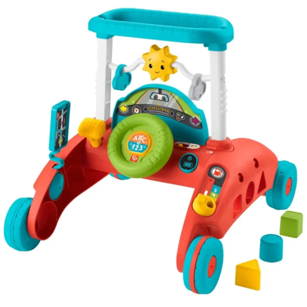 Fisher-Price: 2-in-1 intelligenter Lauflernwagen - Mattel kép 2