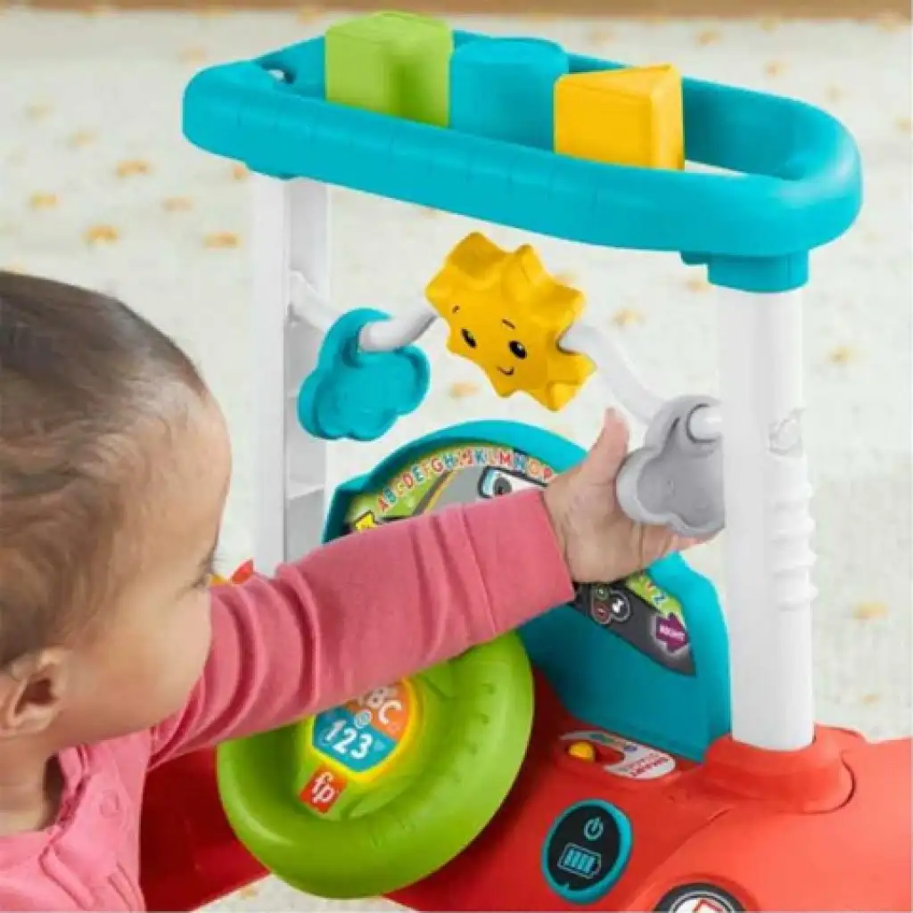 Fisher-Price: 2-in-1 intelligenter Lauflernwagen - Mattel kép 3
