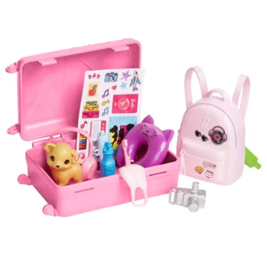 Barbie®: Dreamhouse Adventures reisende Barbie-Puppe mit Zubehör - Mattel kép 2