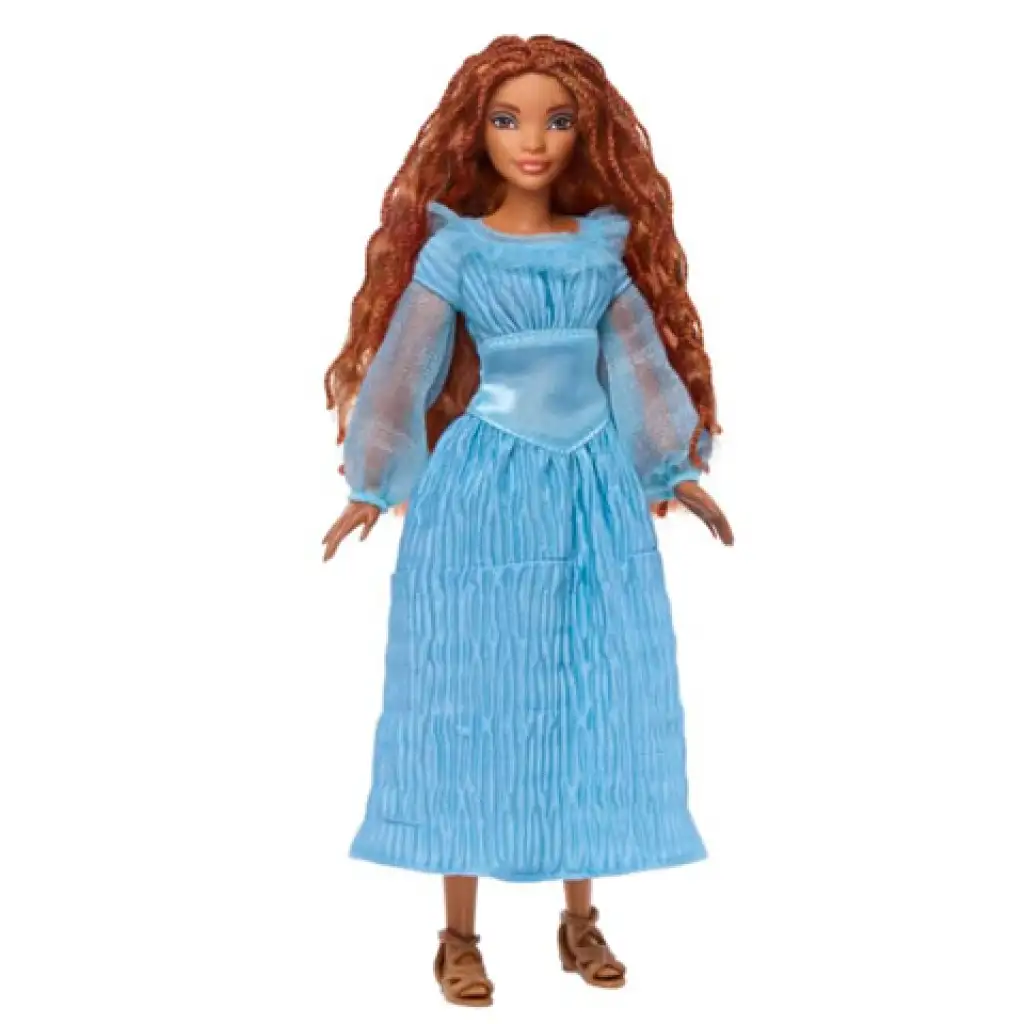 Disney Die kleine Meerjungfrau: Ariel Puppe im blauen Kleid 30cm - Mattel kép 2