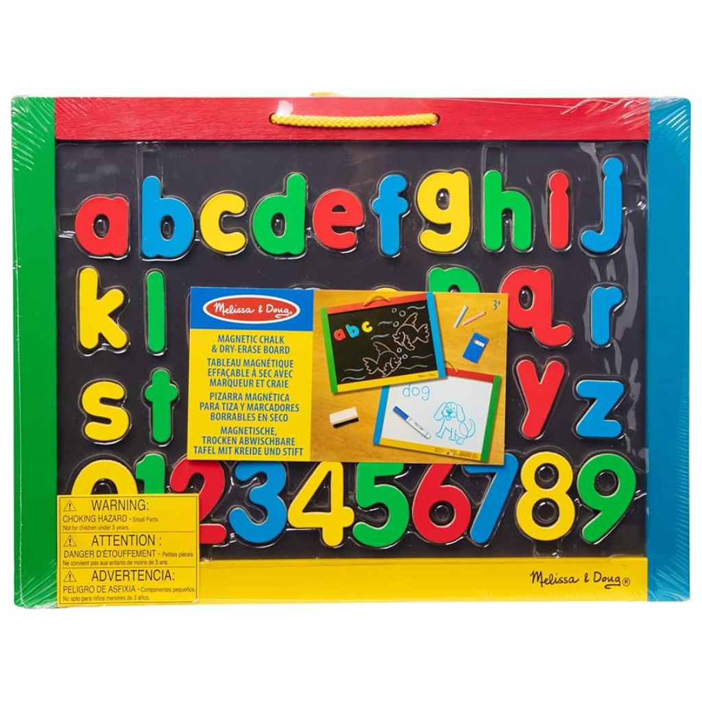 Holz-Schreib- und Zeichentafel mit magnetischen Buchstaben - Melissa & Doug