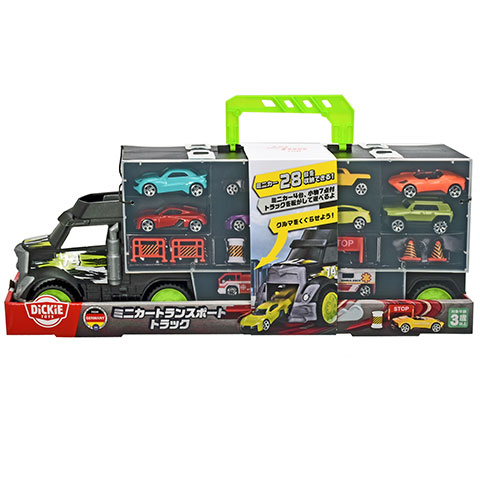 Tragbares Autotransporter mit kleinen Autos 43cm - Dickie Toys