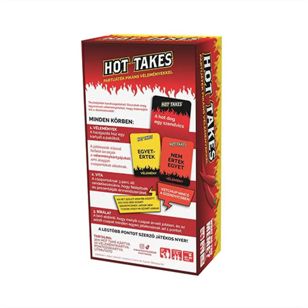 WDYM Hot Takes Partyspiel mit pikanten Meinungen