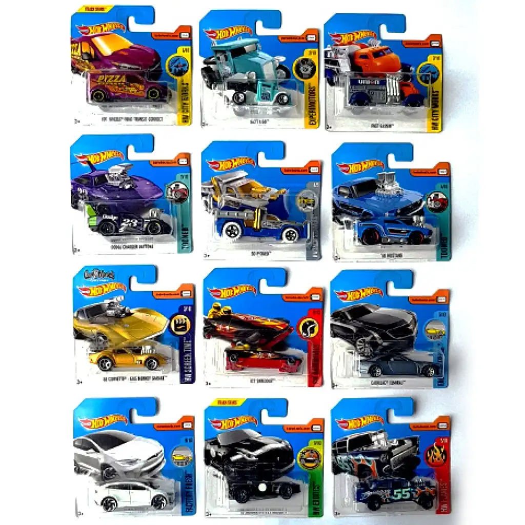 Hot Wheels Blister-Autosortiment kép 3