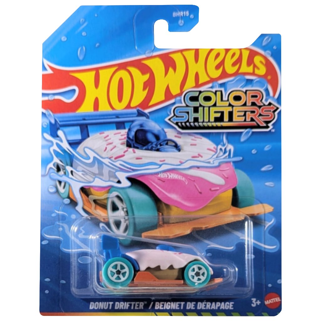 Hot Wheels: Donut Drifter Farbwechselfahrzeug 1:64 – Mattel