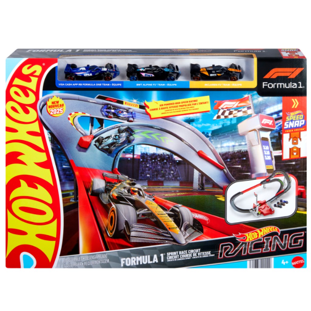 Hot Wheels: Formel-1 Sprint-Rennstrecken-Set - Mattel