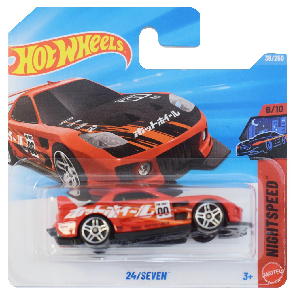 Hot Wheels: 24/Seven rotes Spielzeugauto 1/64 - Mattel