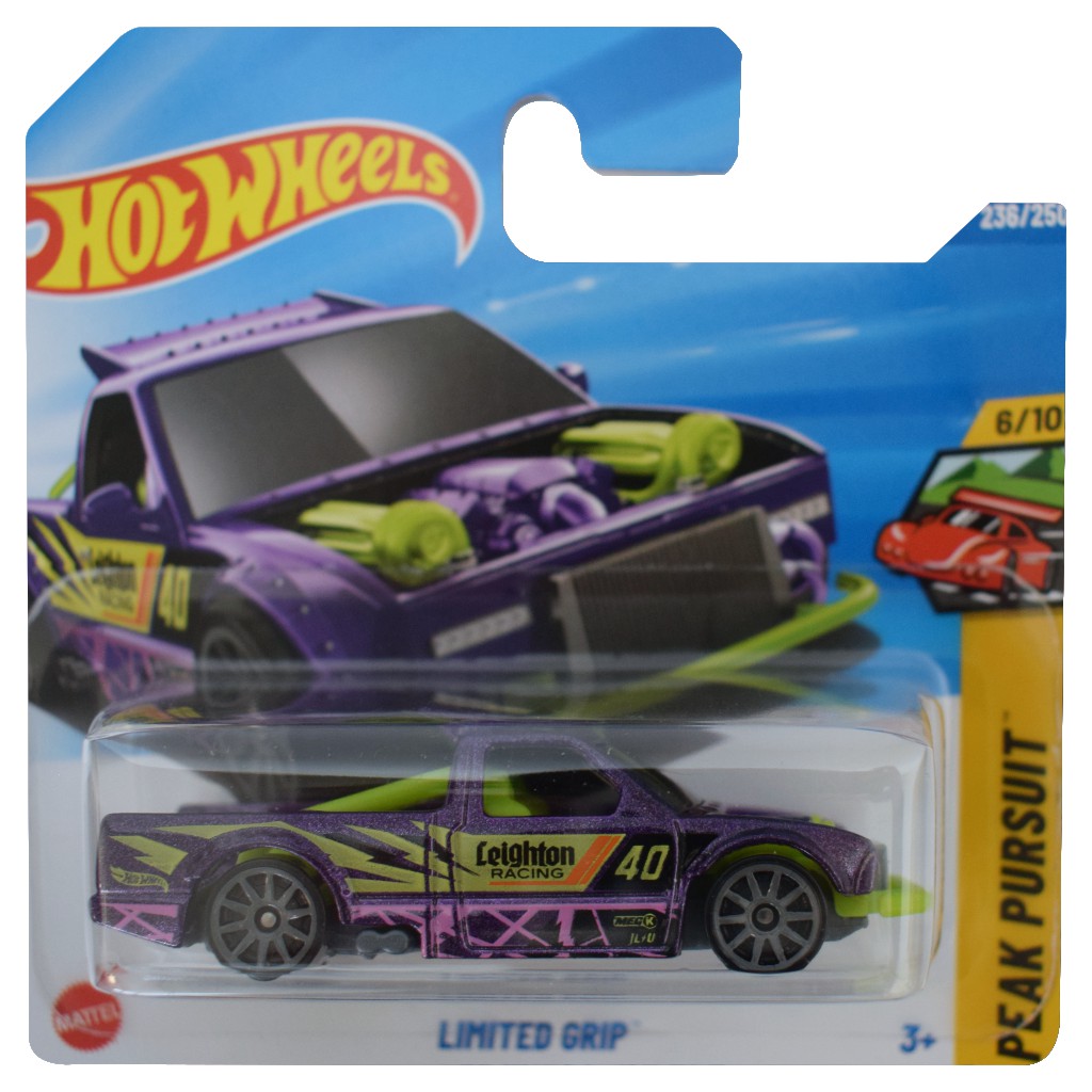 Hot Wheels: Limited Grip lila Auto 1/64 - Mattel