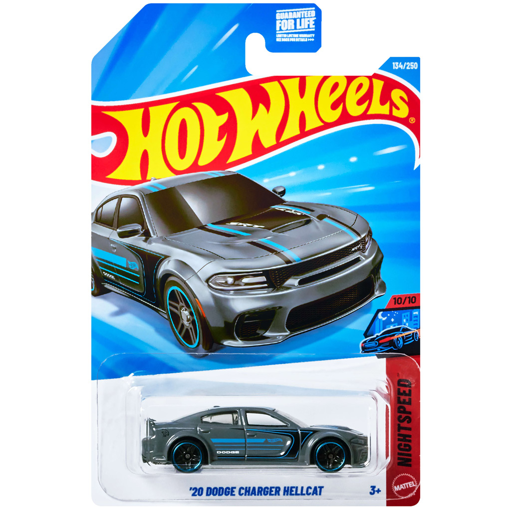 Hot Wheels: ’20 Dodge Charger Hellcat Modellauto 1:64 – Mattel