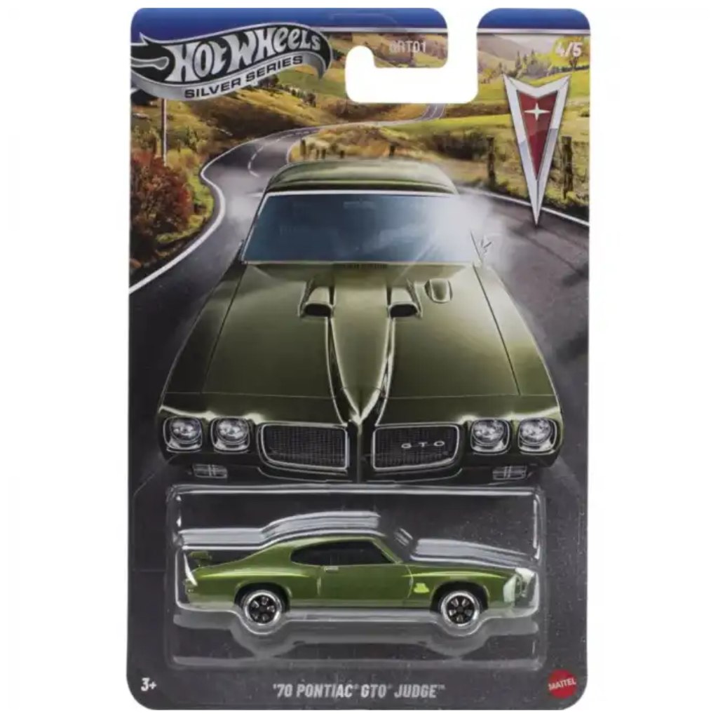 Hot Wheels Silver Series: ’70 Pontiac GTO Modellauto 1/64