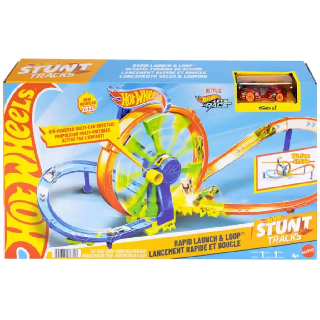 Hot Wheels: Szédületes turbina pályaszett - Mattel kép 1