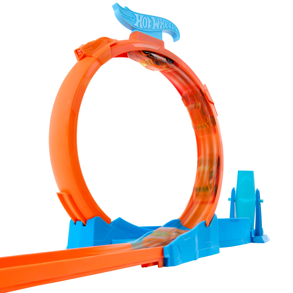 Hot Wheels: Dreifach-Looping Bahn Creator Set - Mattel kép 3