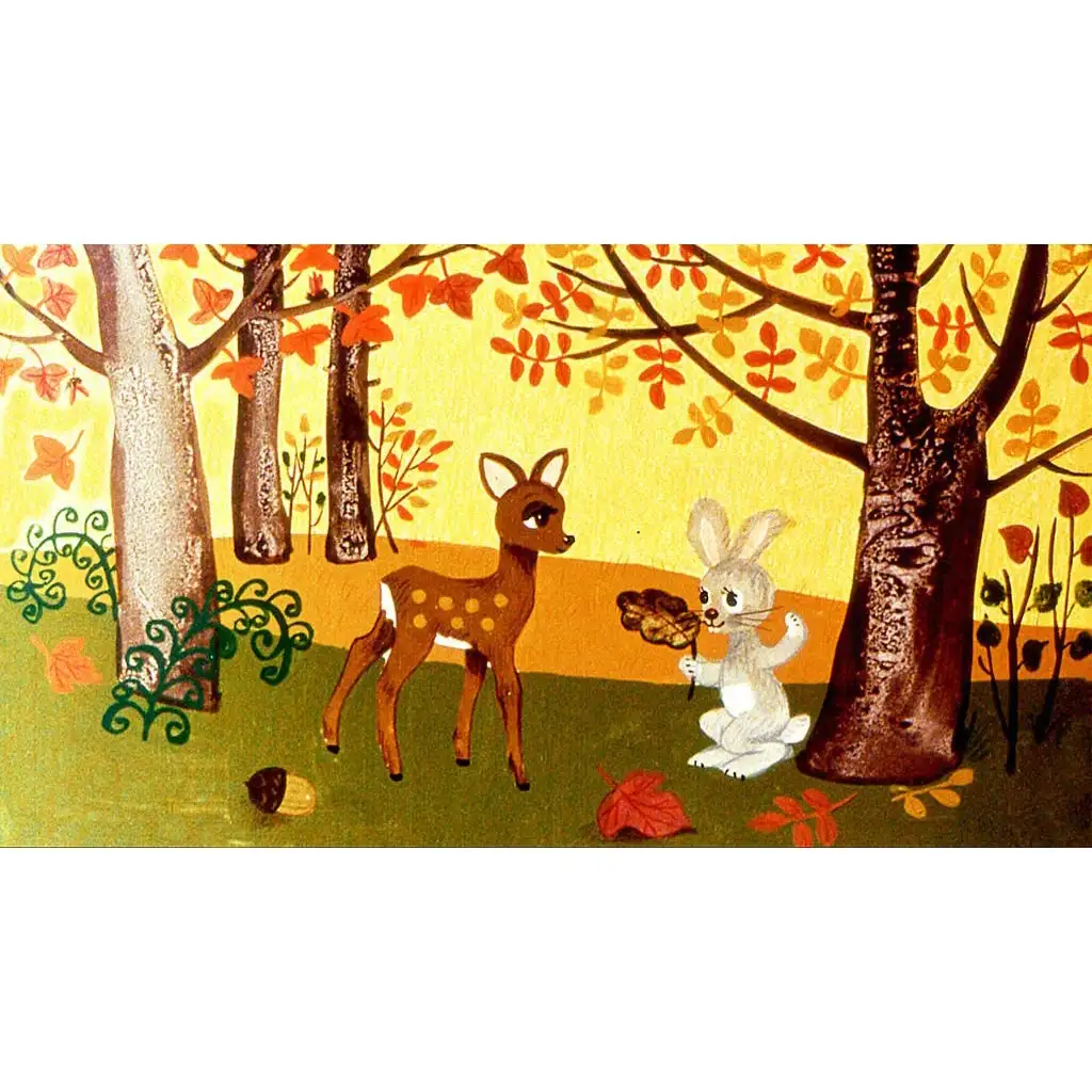 Zelk Zoltán: Wohin läufst du, kleines Reh? Diafilm