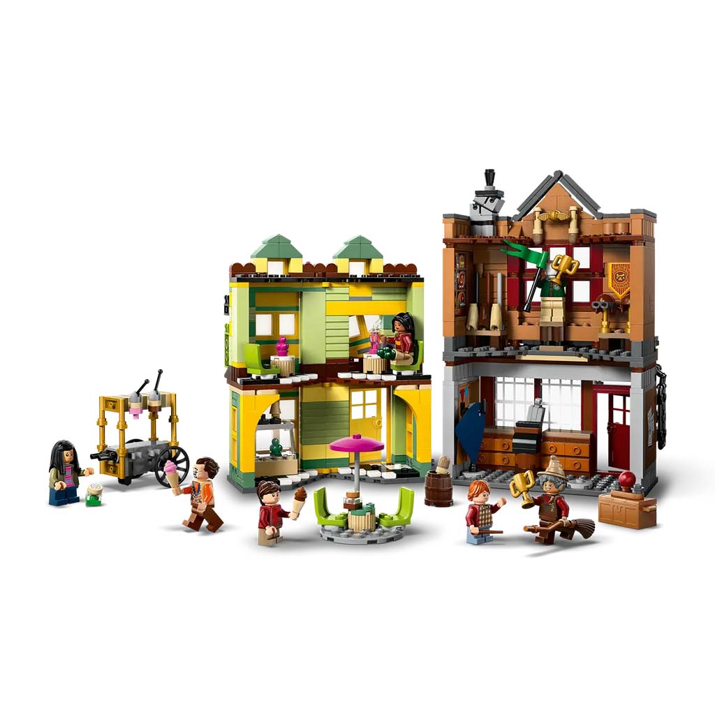 LEGO® Harry Potter: Kviddics™ a javából sportszaküzlet és a Fagylaltszalon (76452) kép 4
