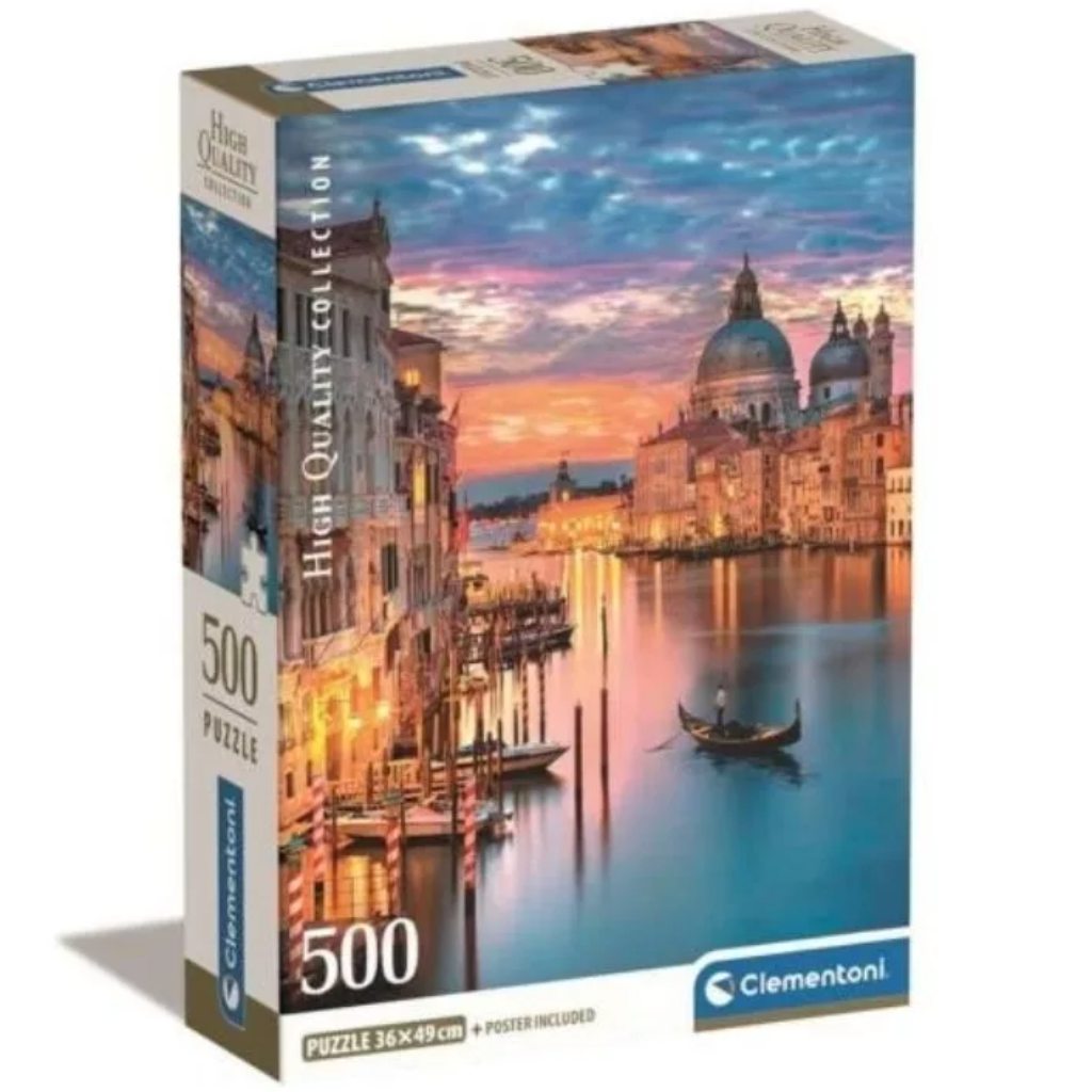 HQC Velence fényei 500db-os puzzle - Clementoni kép 1