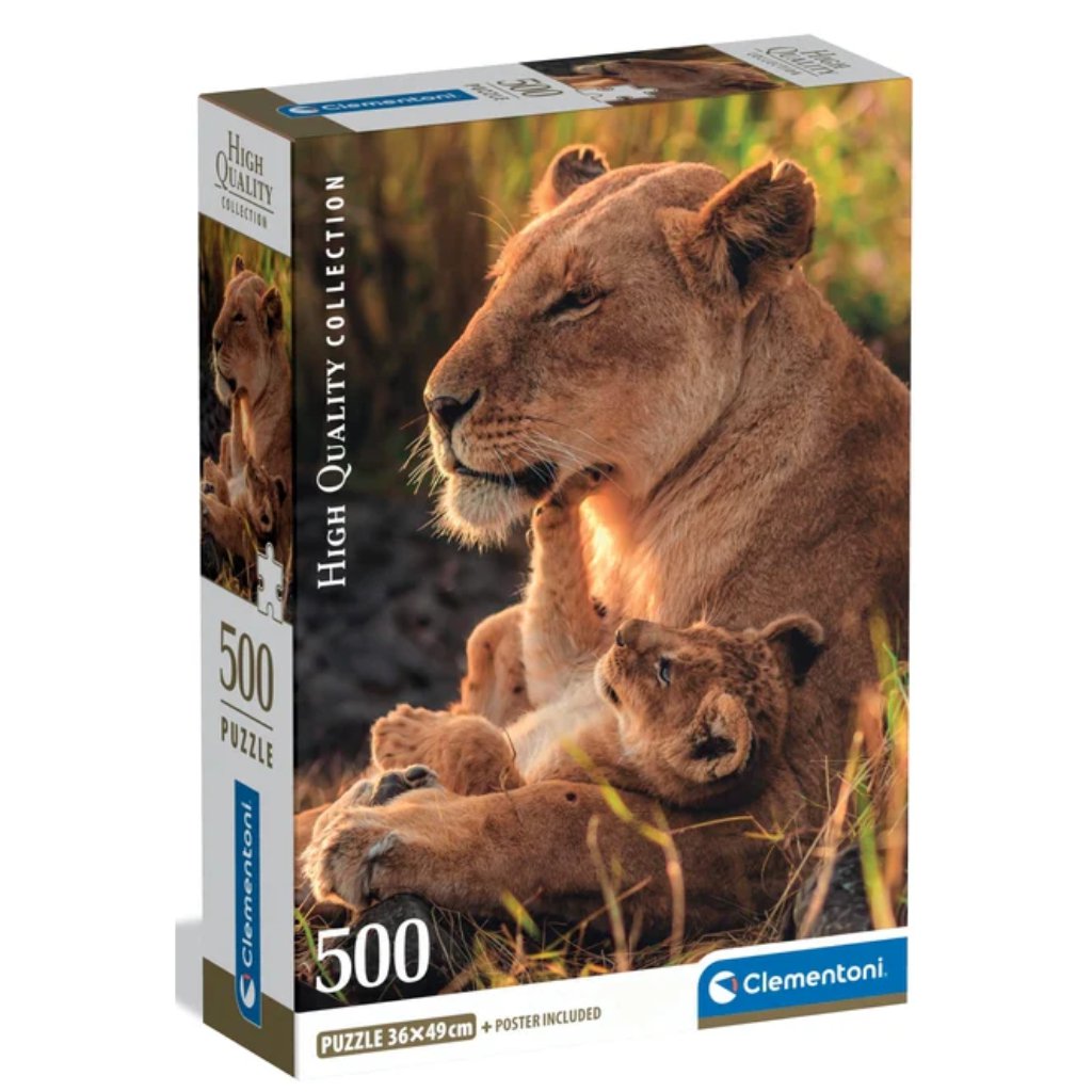 HQC Feline Love puzzle 500 db-os - Clementoni kép 1
