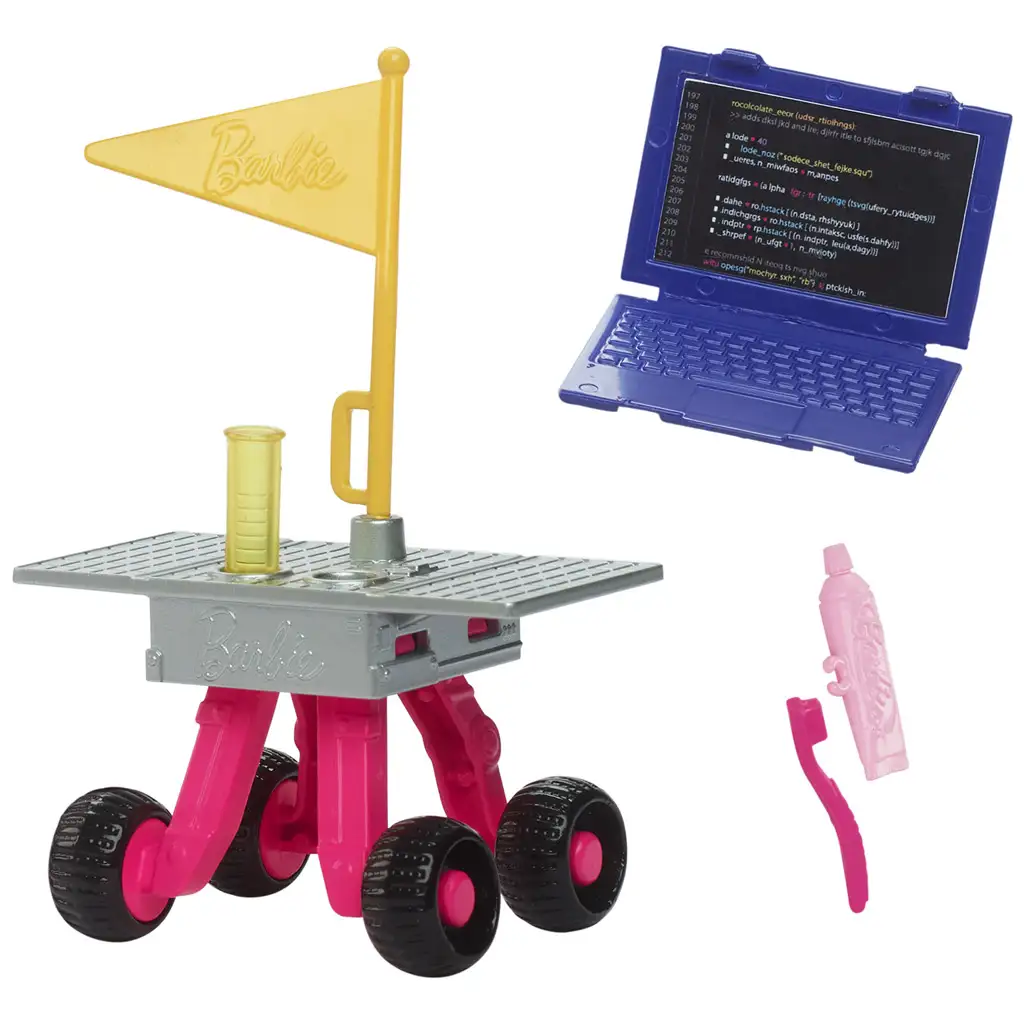 Barbie: 65. Jubiläums-Karriere-Spielset - Astronautenpuppe mit Zubehör - Mattel kép 3
