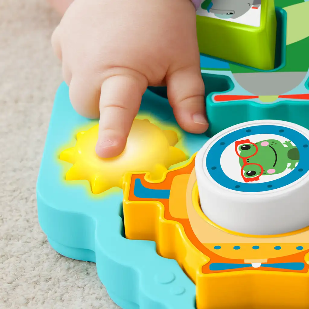 Fisher-Price: Form- und Fahrzeugpuzzle Babyspielzeug - Mattel kép 4