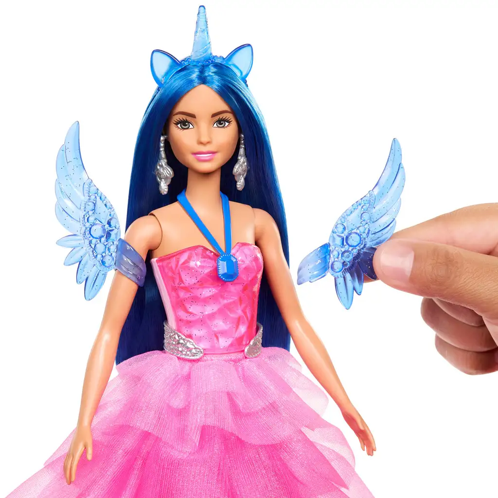 Barbie: Saphir-Pegasus-Prinzessin Puppe mit Zubehör - Mattel kép 3