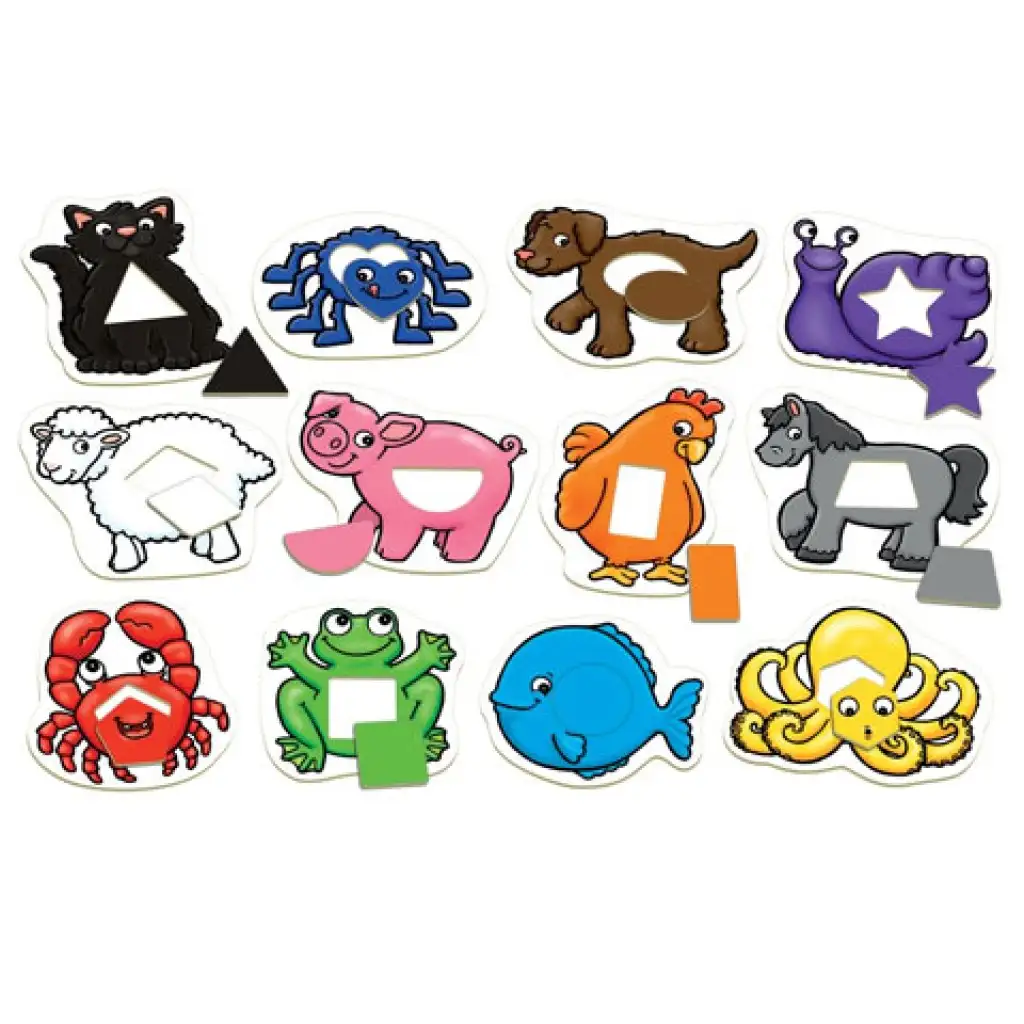 Tiere und Formen Geschicklichkeitsspiel kép 2