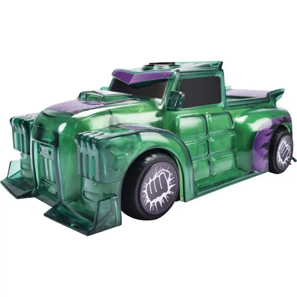 Marvel: Light Hero Hulk Charakterfahrzeug mit Licht- und Soundeffekten - Jada Toys kép 2