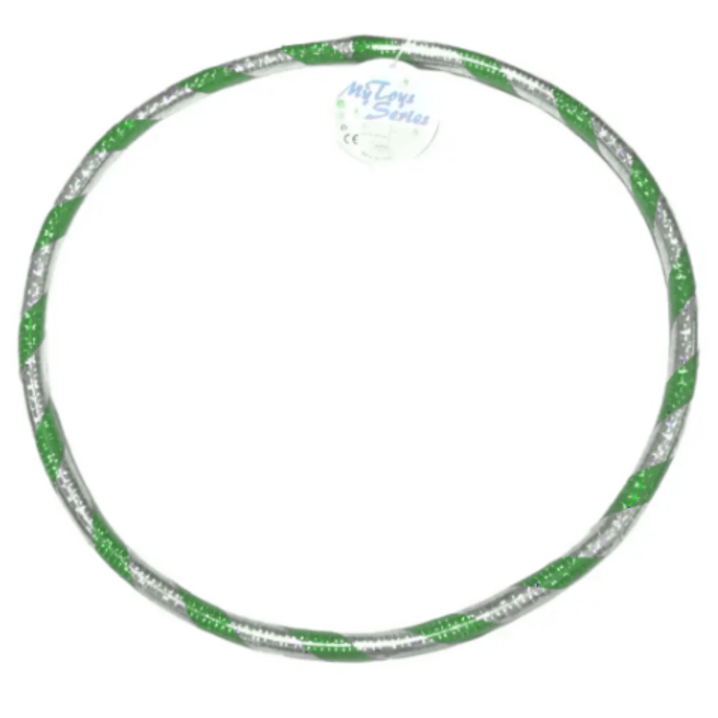 Hula-Hoop-Reifen 37 cm in lila-silberfarben kép 2