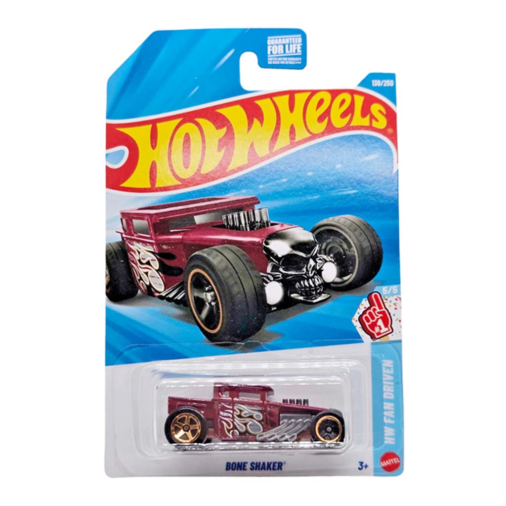 Hot Wheels: Bone Shaker halálfejes kisautó 1/64 - Mattel kép 1