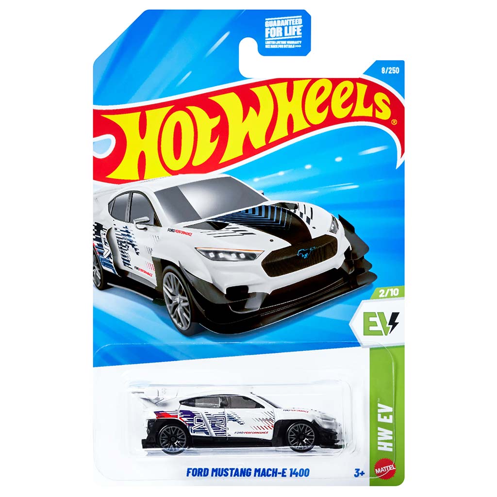 Hot Wheels: Ford Mustang Mach-E 1400 kisautó 1/64 - Mattel kép 1