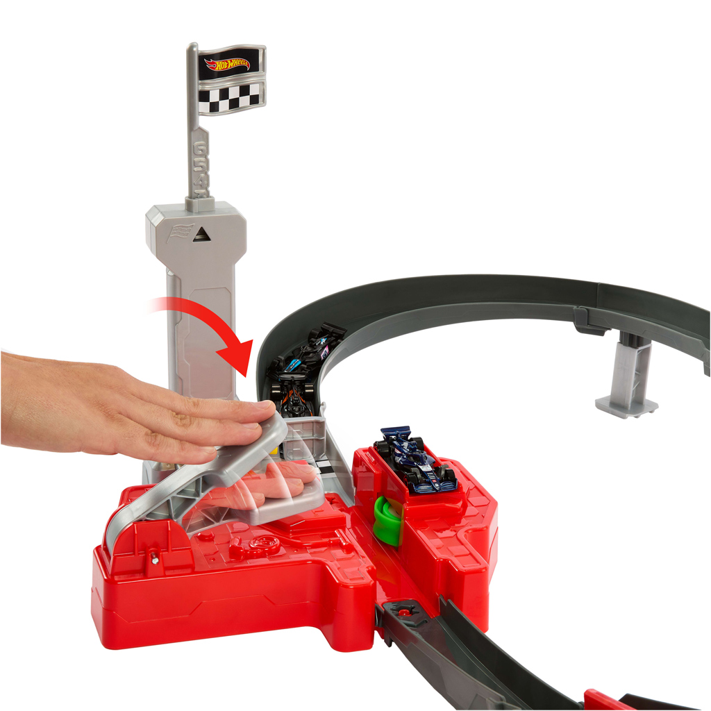 Hot Wheels: Formel-1 Sprint-Rennstrecken-Set - Mattel kép 3