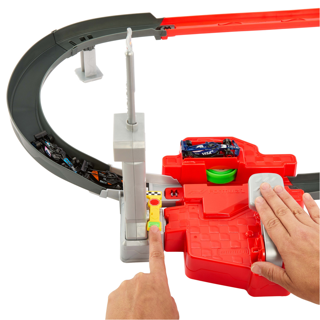 Hot Wheels: Formel-1 Sprint-Rennstrecken-Set - Mattel kép 4